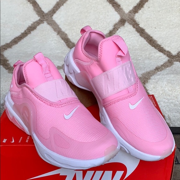 NIKE REACT PRESTO EXTREME GS PINK/WHITE-PINK FOAM - Picture 14 of 16